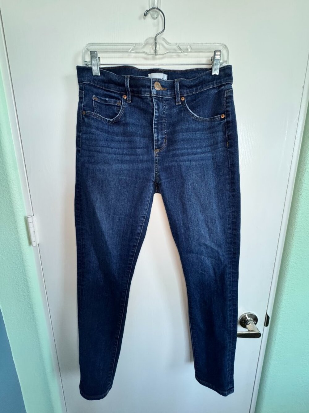 LOFT Women’s Dark Wash Skinny Jeans Size 29/8